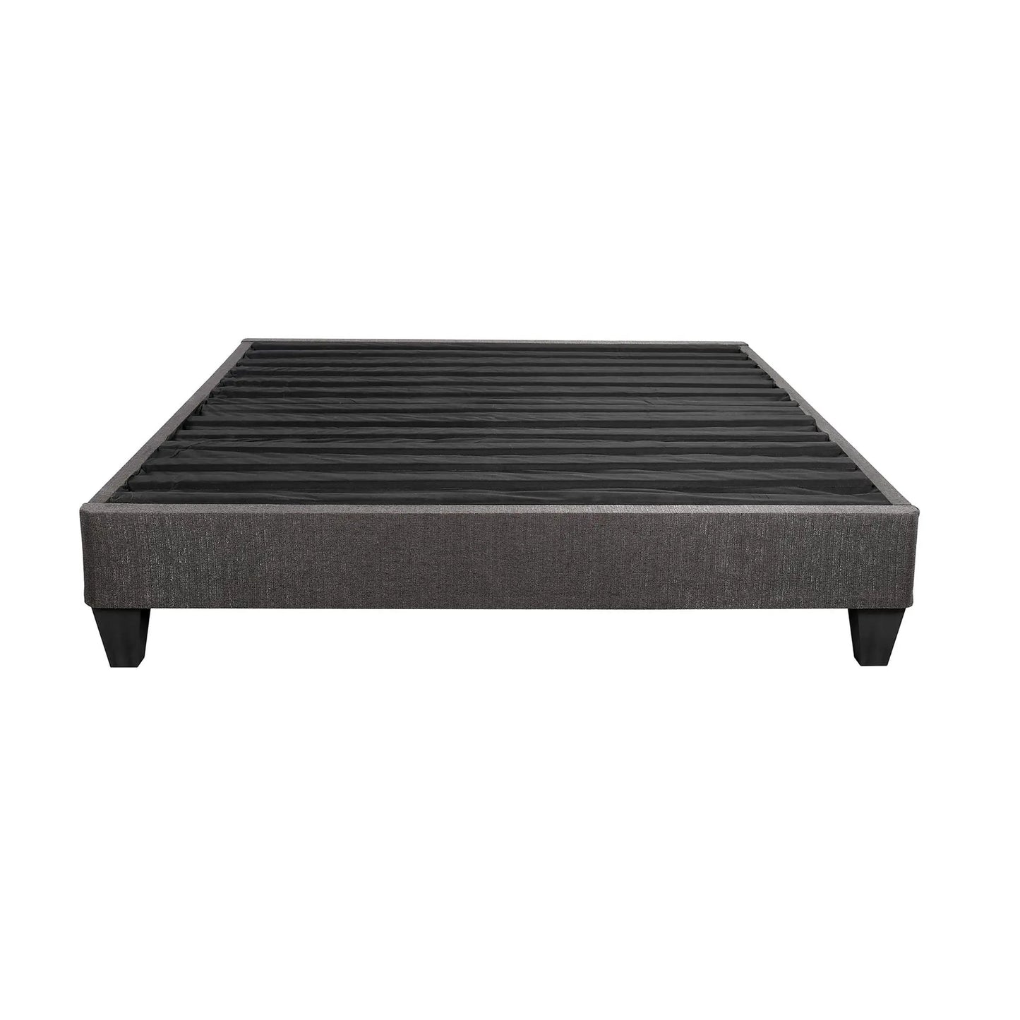 Upholstered Platform Bed Base Mattress Foundation