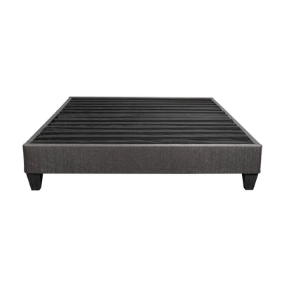 Upholstered Platform Bed Base Mattress Foundation
