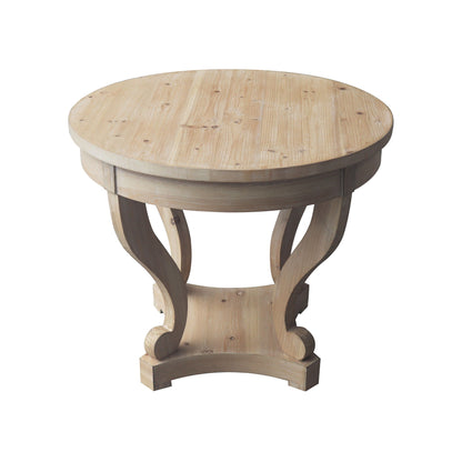 Small Round Table With Curved Legs And Drawers