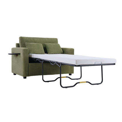 Foldable Sleeper Sofa with USB Ports and Storage