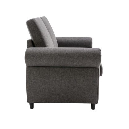 Pull Out Sofa Bed With Twin Memory Foam Mattress
