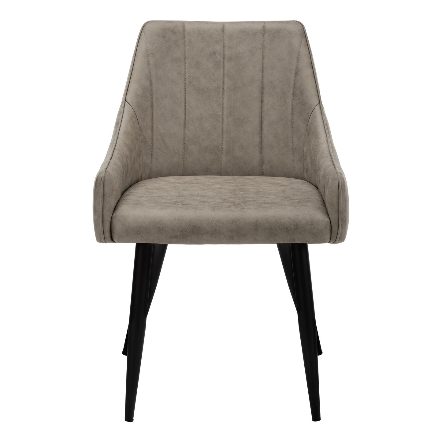 Modern Faux Leather Dining Chair Set of Two