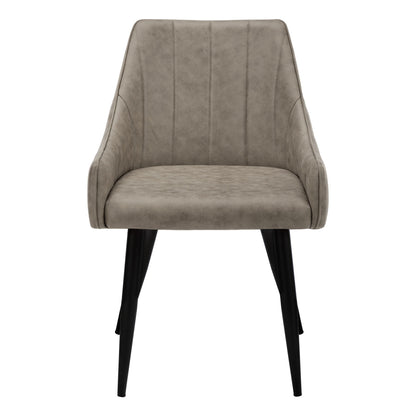 Modern Faux Leather Dining Chair Set of Two