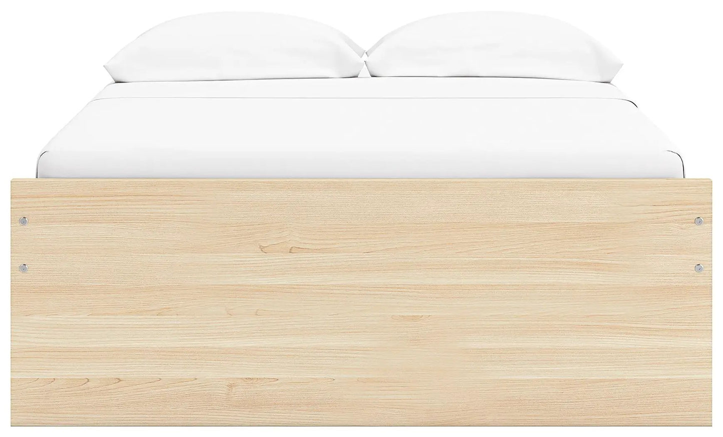 Platform Bed Onita with light oak wood frame storage bed by Unique Piece Furniture on Tampa Home & Garden Store