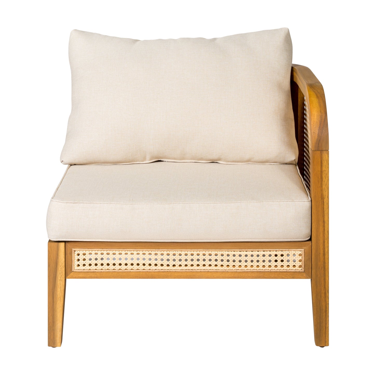 Kirkby 5 Seater Acacia Wood Sofa For The Garden