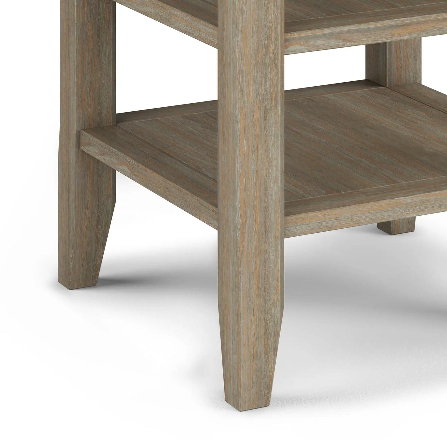 Acadian Handcrafted End Table Solid Wood