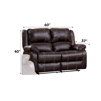 Zuriel Recliner Loveseat with Modern Comfort