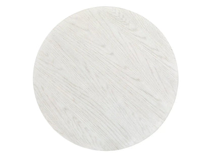 Sunset Cove Round End Table by Unique Piece Furniture, whitewashed wood top on Tampa Home & Garden Store