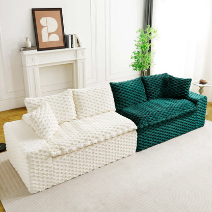 Multifunctional Sofa Pink Black by Unique Piece Furniture with chunky knit upholstery on Tampa Home & Garden Store