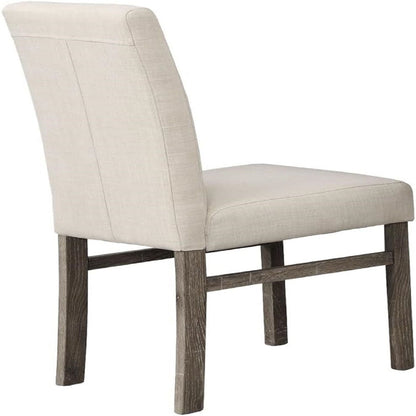 Transitional Upholstered Dining Chair For Kitchen