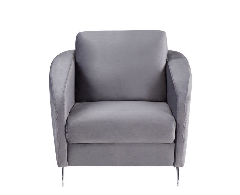 Sofia Modern Chic Armchair and Soft Fabric