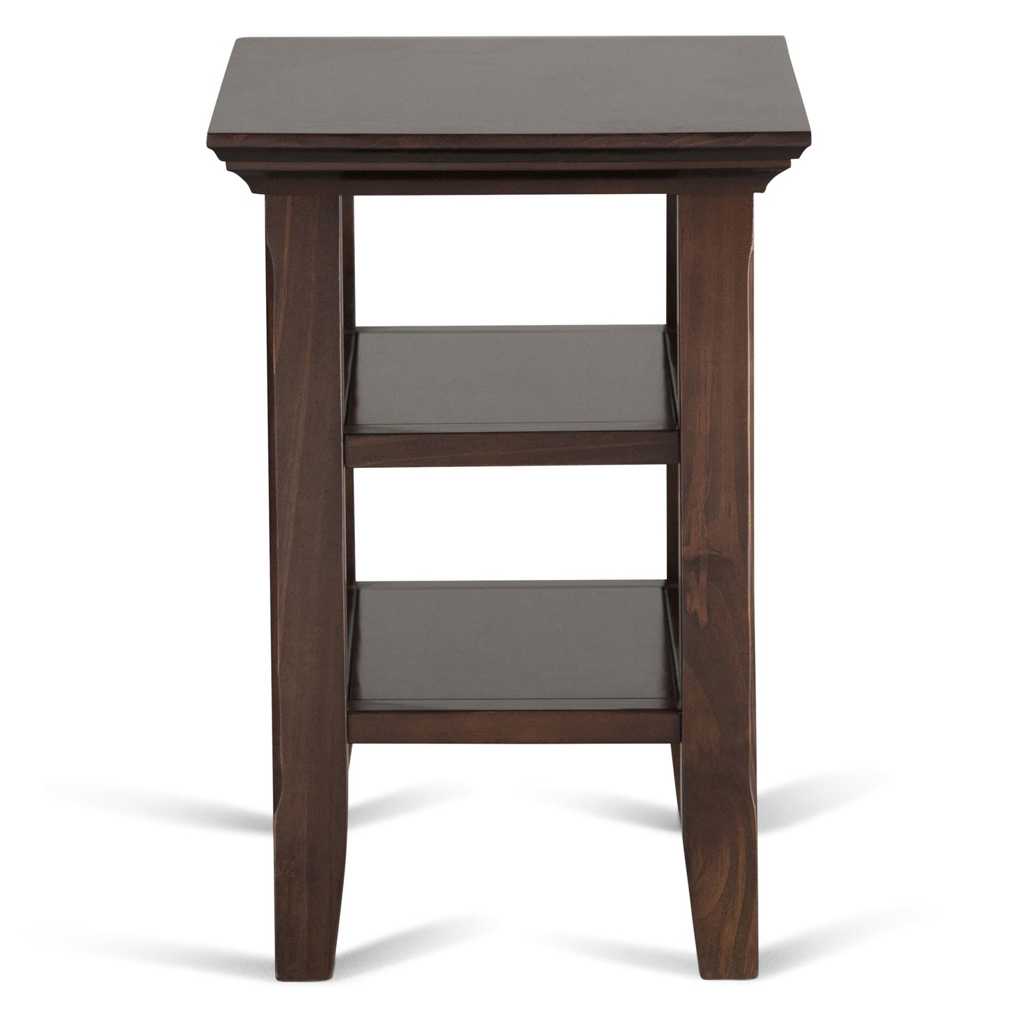 Acadian Narrow Side Table Handcrafted Solid Wood
