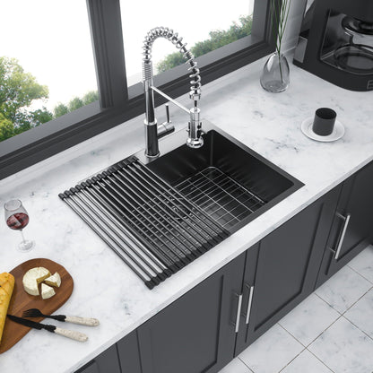 Topmount Sink 16 Gauge and Single Bowl Steel