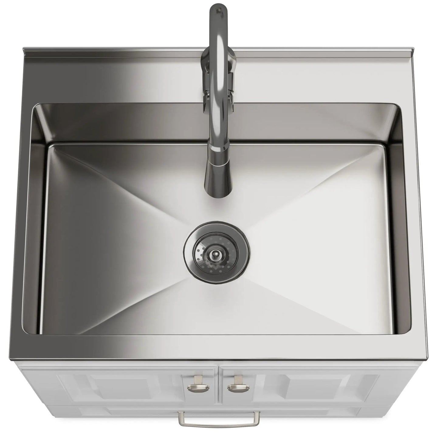 Lawrence Laundry Cabinet with Faucet and Sink