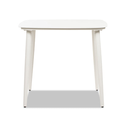 Santorini Outdoor Patio Table and a Solid Metal Base