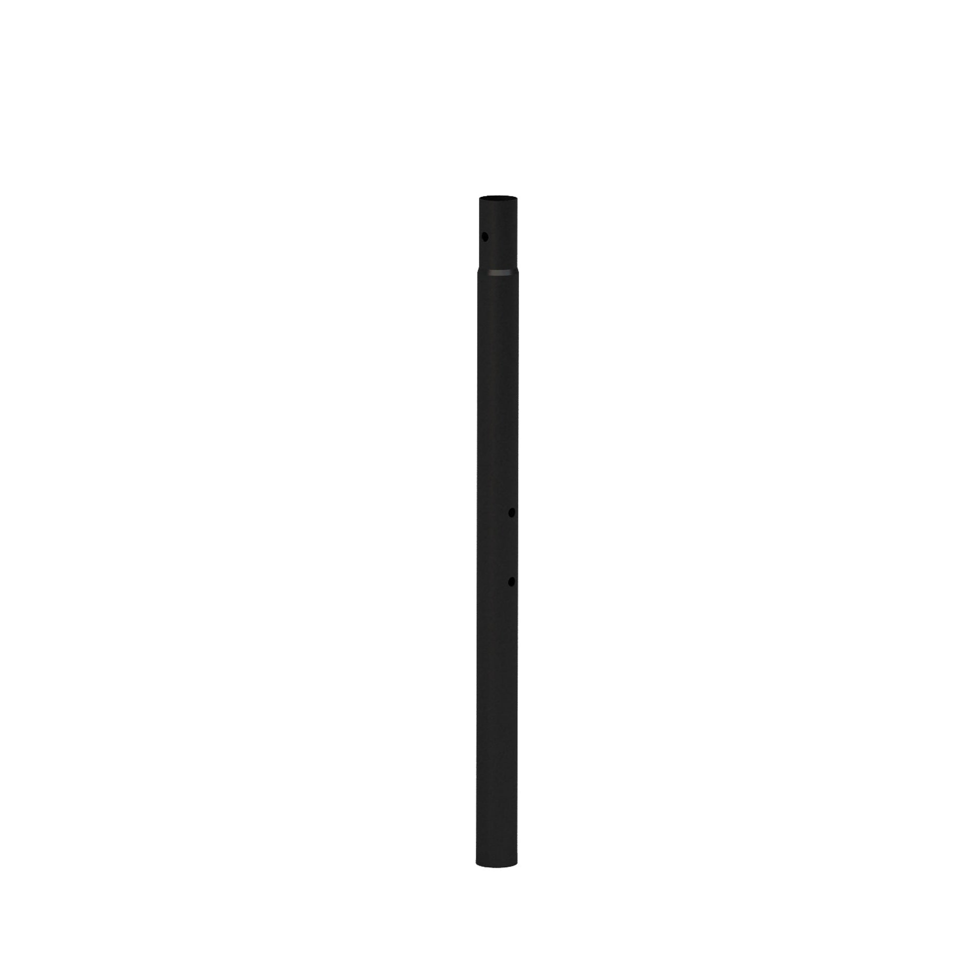 Twin size black metal bed frame post with mounting holes HouseOfZazla on Tampa Home & Garden Store