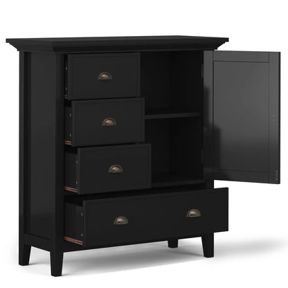 Redmond Handcrafted Solid Wood Storage Cabinet