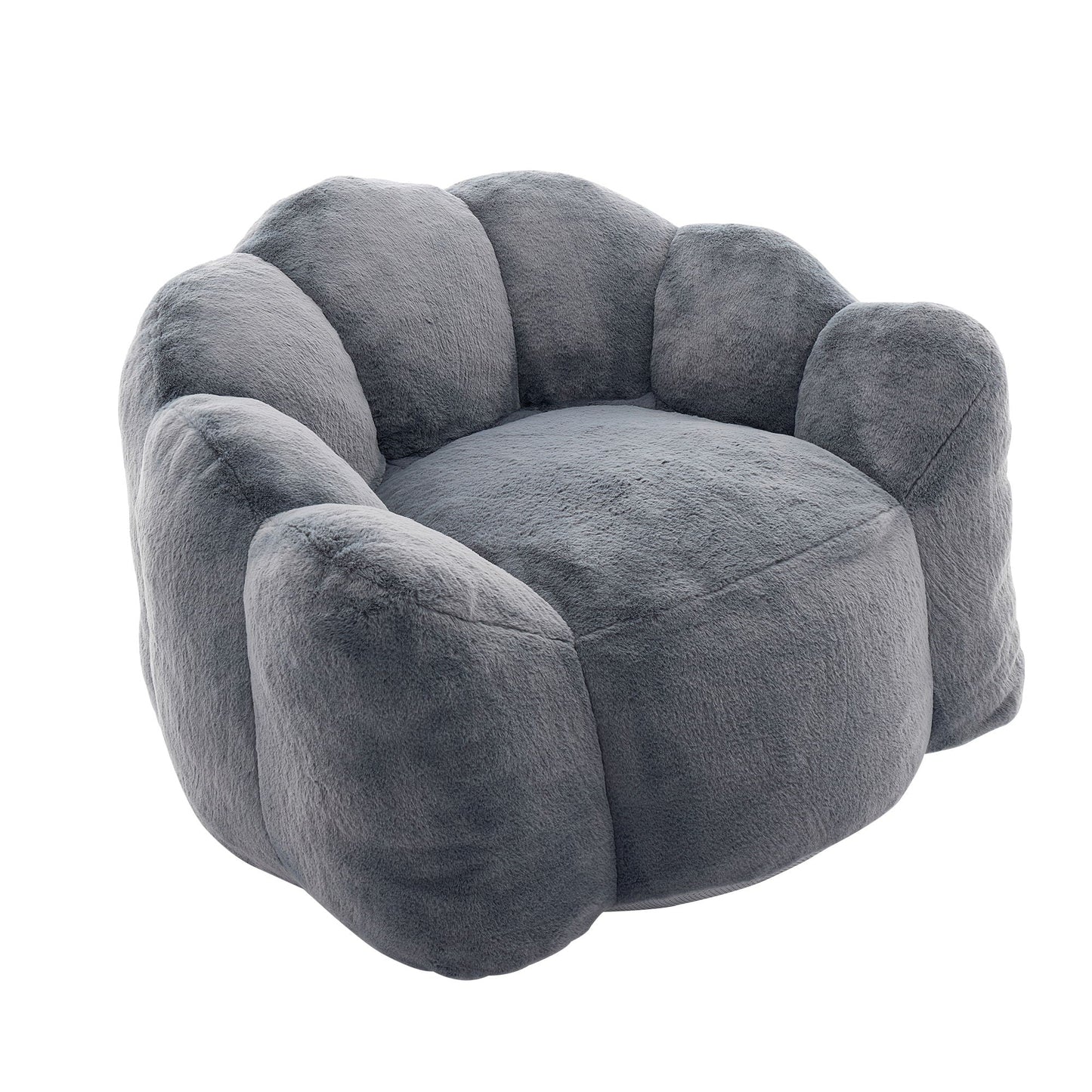 Elegant Lotus Style Pull Down Sofa with Legs