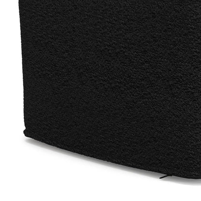 Chantal Square Pouf Soft Textured Comfort