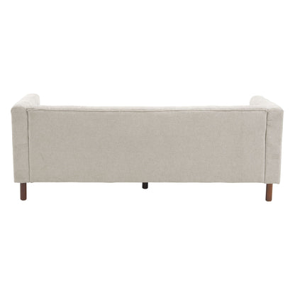 Luxurious Tufted Upholstered Living Room Sofa