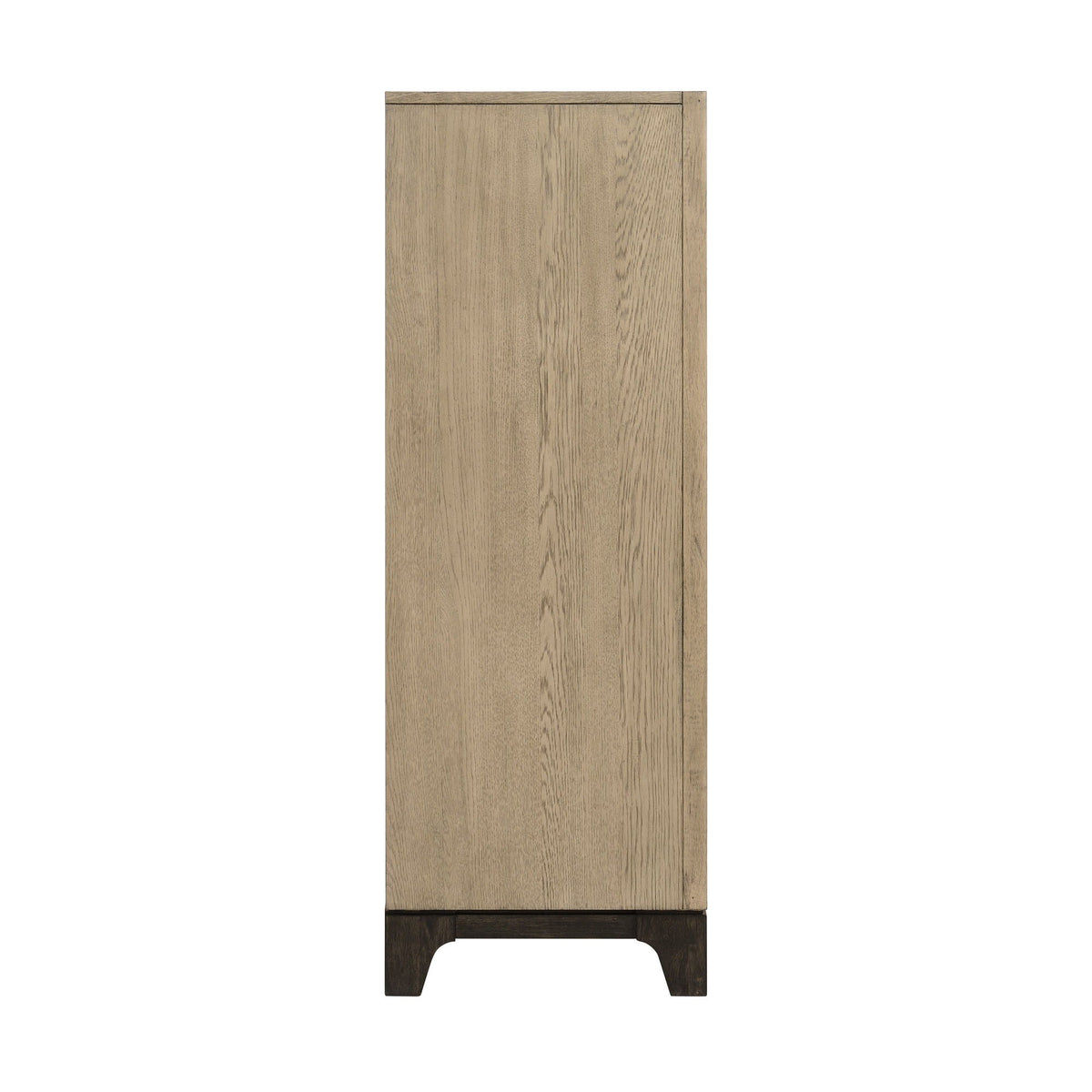 6 Drawer Chest brown wood finish with smooth-glide drawers on Tampa Home & Garden Store