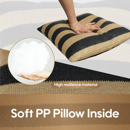2 Pack Outdoor Throw Pillows and Patio Decor