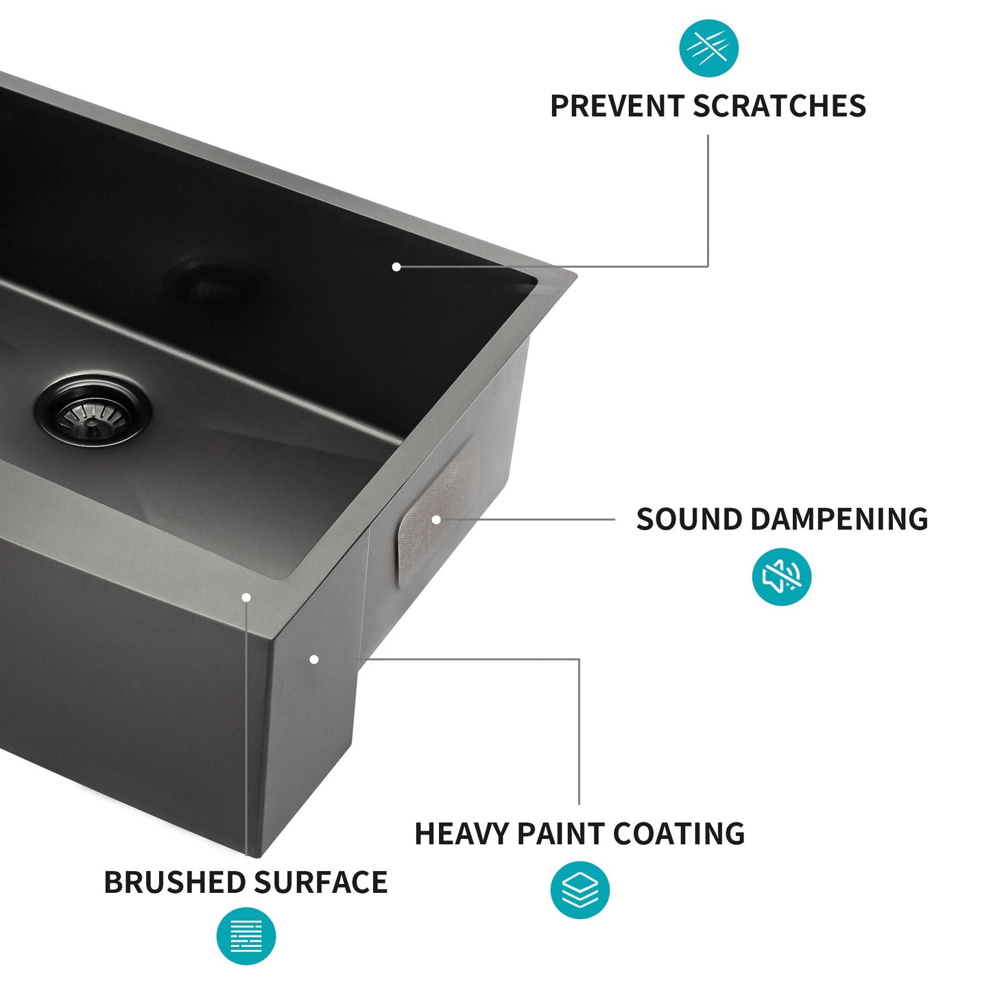 Farmhouse Apron Front Stainless Steel Sink