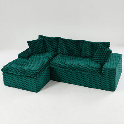 Modular Convertible Sofa and Twin Chaise Lounge