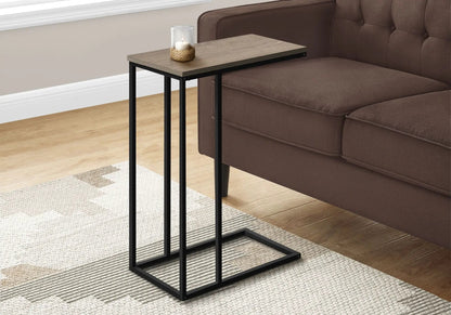 Accent Table C Shaped End Table Space Saving