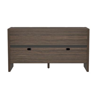Linda sideboard by HouseOfZazla in dark brown wood grain finish on Tampa Home & Garden Store