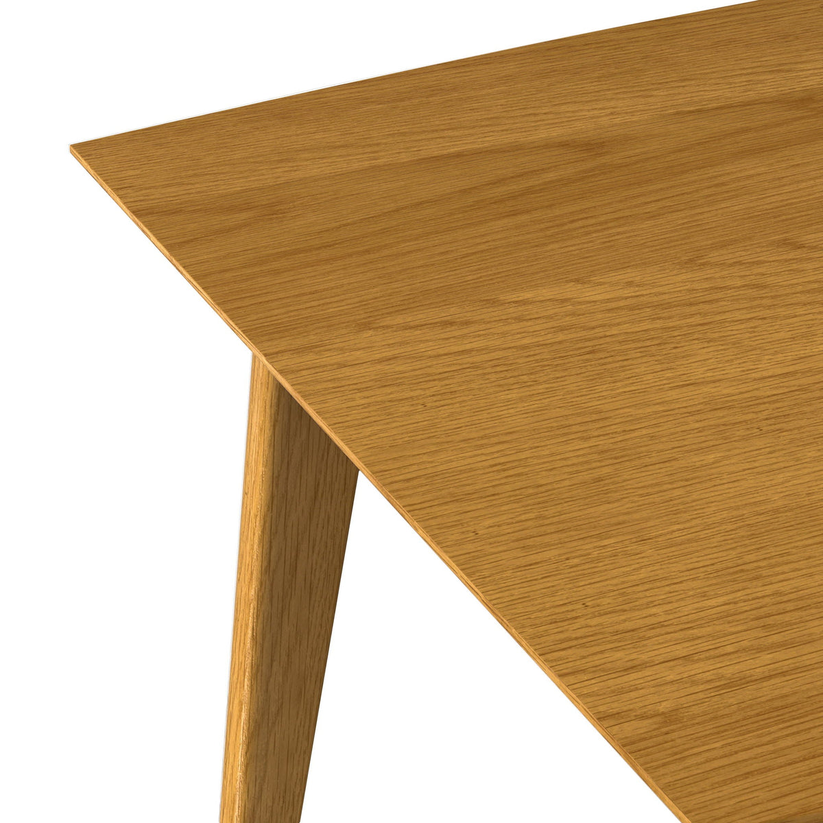 Rectangular dining table in light brown wood with grain, HouseOfZazla Dining Tables on Tampa Home & Garden Store