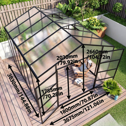 Windproof and All Season Garden Greenhouse