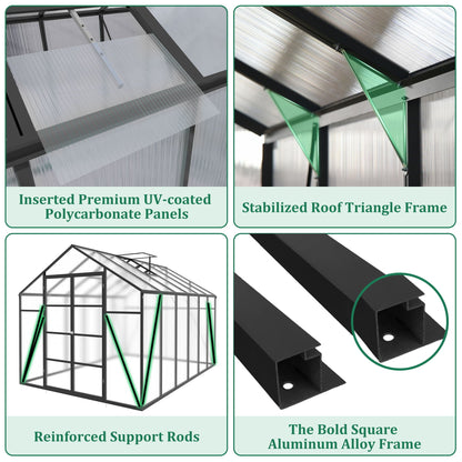 Windproof and All Season Garden Greenhouse