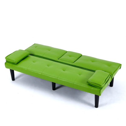 Compact Foldable Sofa Bed and Cup Holder