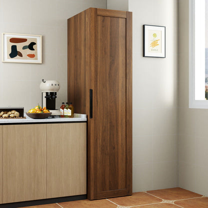 Walnut Buffet And Sideboard Storage Cabinet