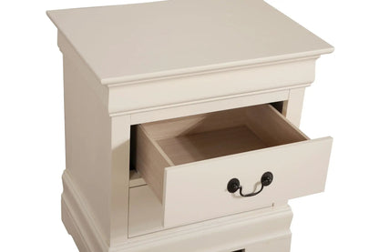 Louis Philippe Nightstand in Wood Veneer