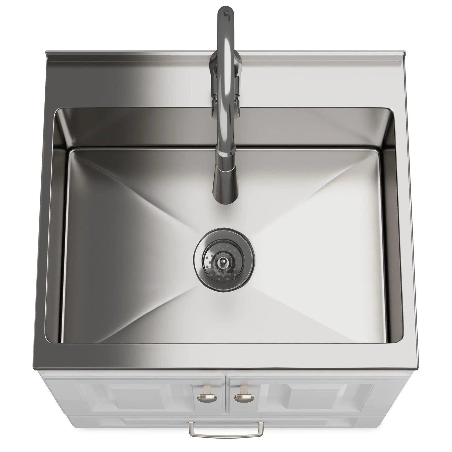 Lawrence Laundry Cabinet with Faucet and Sink