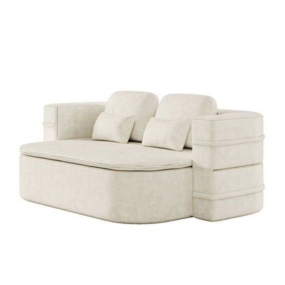 Foldable Sofa Bed with a Multi Functional Blanket