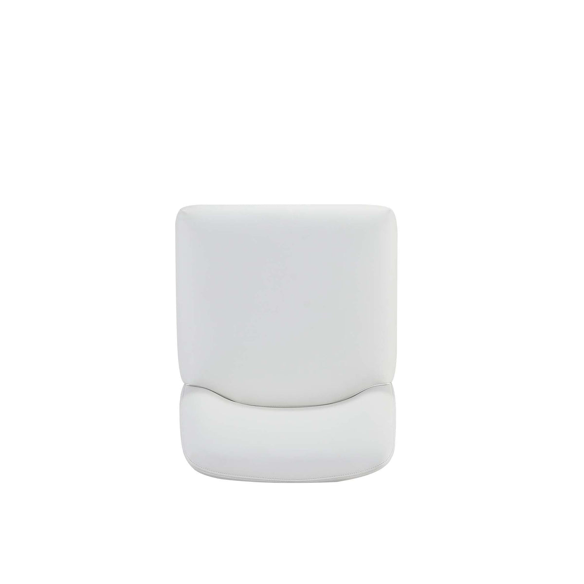 Serena Counter Stool white faux leather upholstery counter height 24-27, HouseOfZazla on Tampa Home & Garden Store