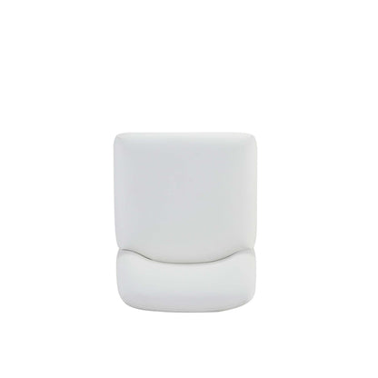 Serena Counter Stool white faux leather upholstery counter height 24-27, HouseOfZazla on Tampa Home & Garden Store