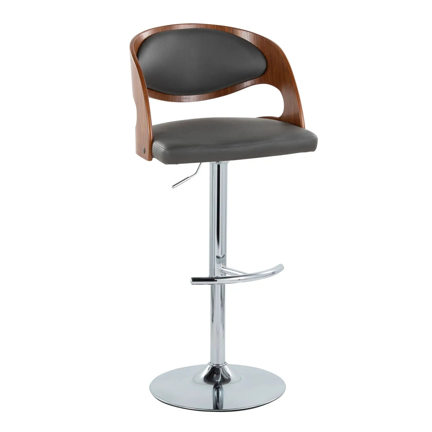 Pino Mid Century Modern Adjustable Bar Stool