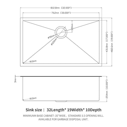 Undermount Kitchen Sink And 16 Gauge Stainless