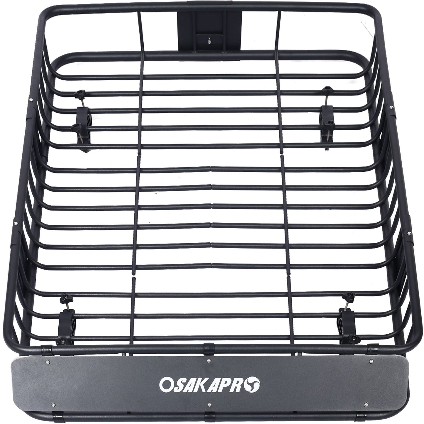 Motoring Rooftop Cargo Carrier Basket, black steel, universal fit roof rack, HouseOfZazla on Tampa Home & Garden Store