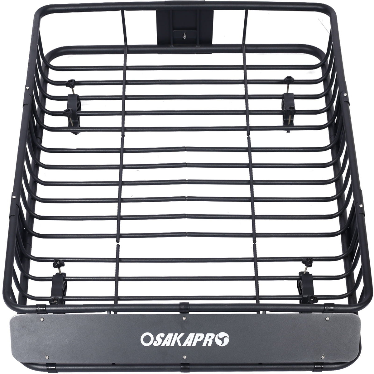 Motoring Rooftop Cargo Carrier Basket, black steel, universal fit roof rack, HouseOfZazla on Tampa Home & Garden Store