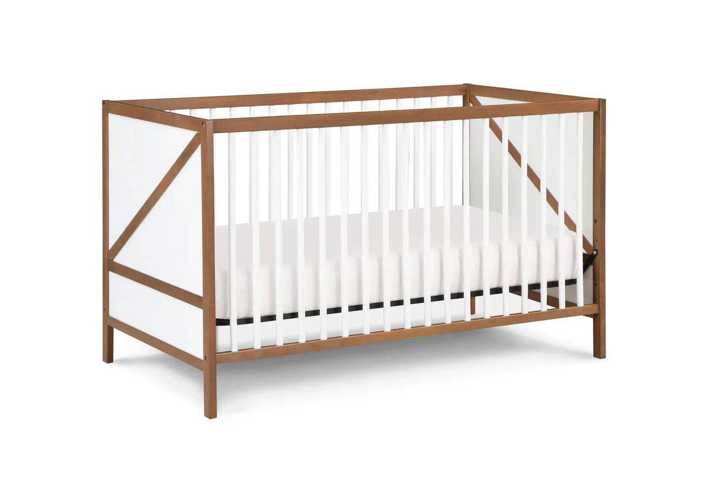 Pixie Zen 3 in 1 Crib Walnut with Z Design
