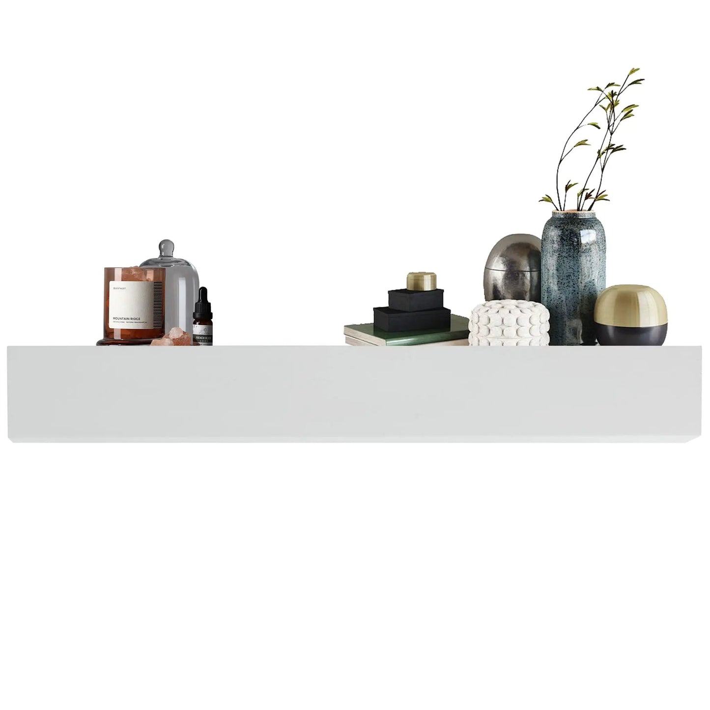 Floating Fireplace Mantel Shelf for Home Decor