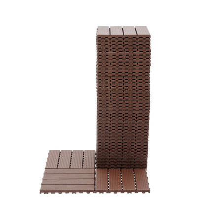 Interlocking Wood Deck Tiles And Outdoor Patio