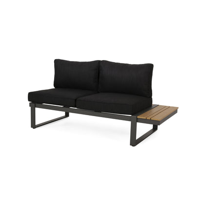 Sterling Aluminum Outdoor Right Arm Sofa Seater