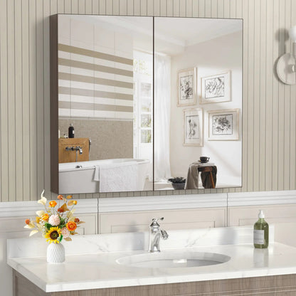 Medicine Cabinet Wall Mounted Mirror with Storage