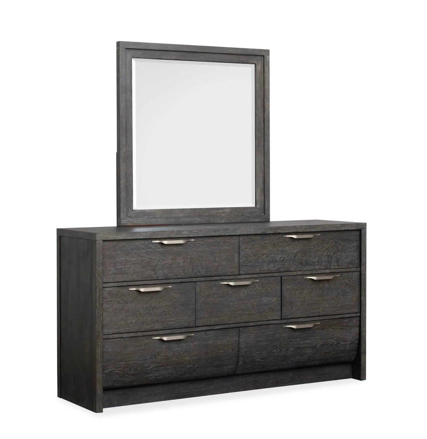 Kinsley Drawer Dresser in Black Heron Finish